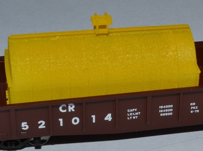 N Scale 4pk 20ft coil hoods for gondolas